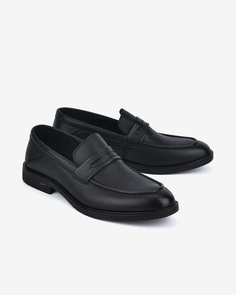Mens Matted Leather Penny Loafer – Zuciani